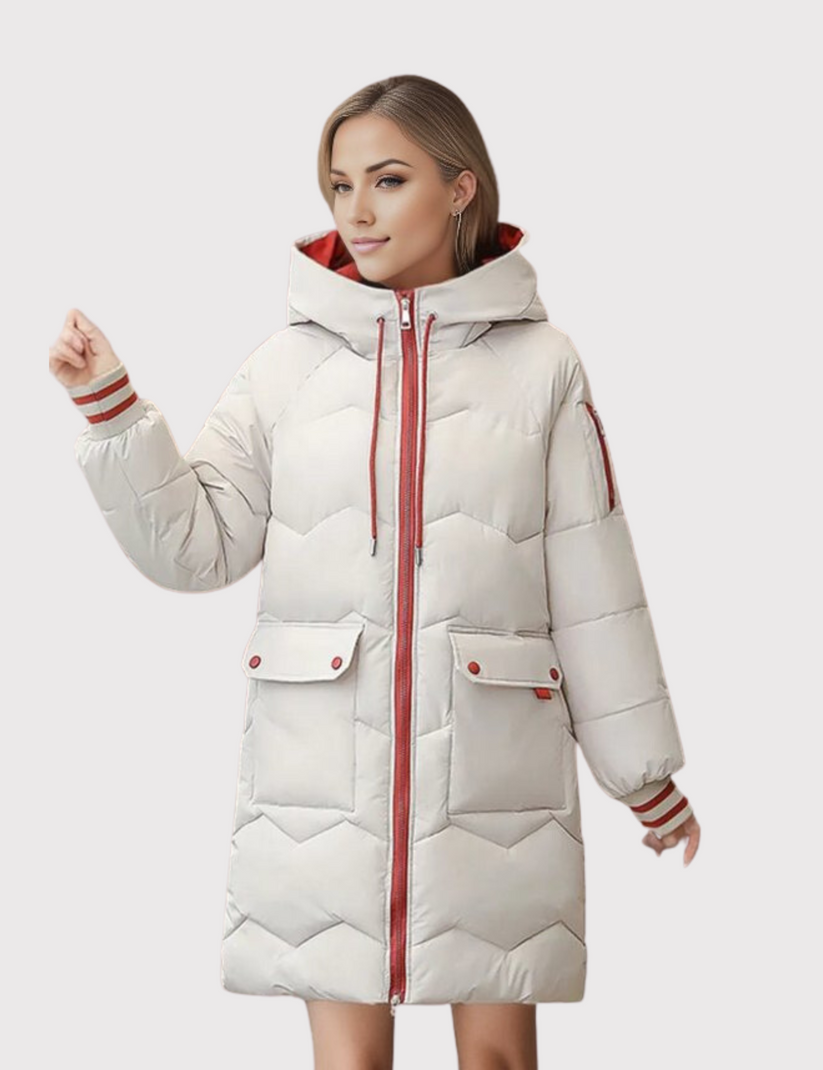Norvielle Damen Winterparka Gemütlich