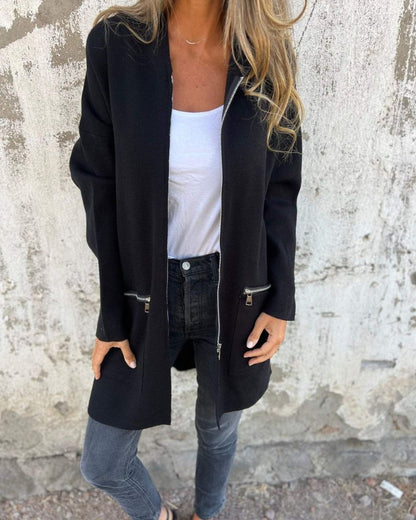 Damen Langarm-Cardigan