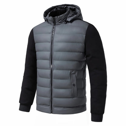 Herren Winterjacke mit Kapuze Freizeitjacke