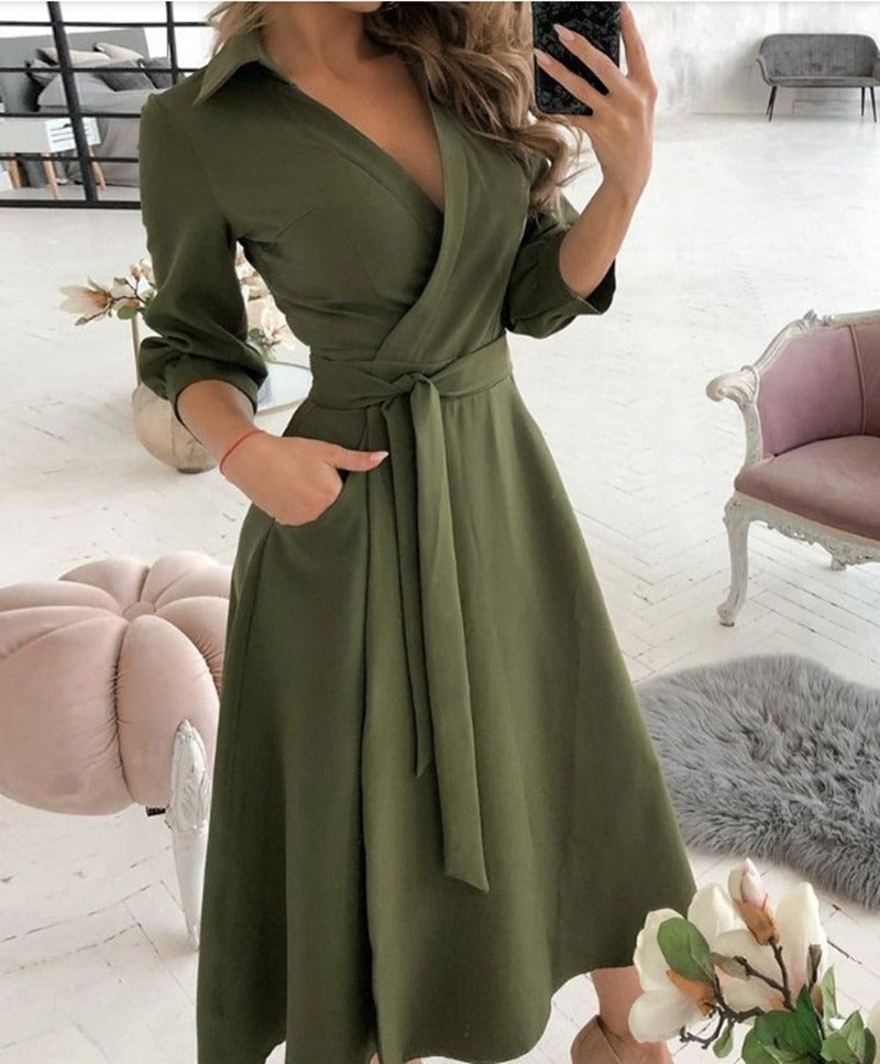 Damen Kleid Elegant Vielseitig