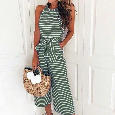 Norvielle Damen Jumpsuit Elegant