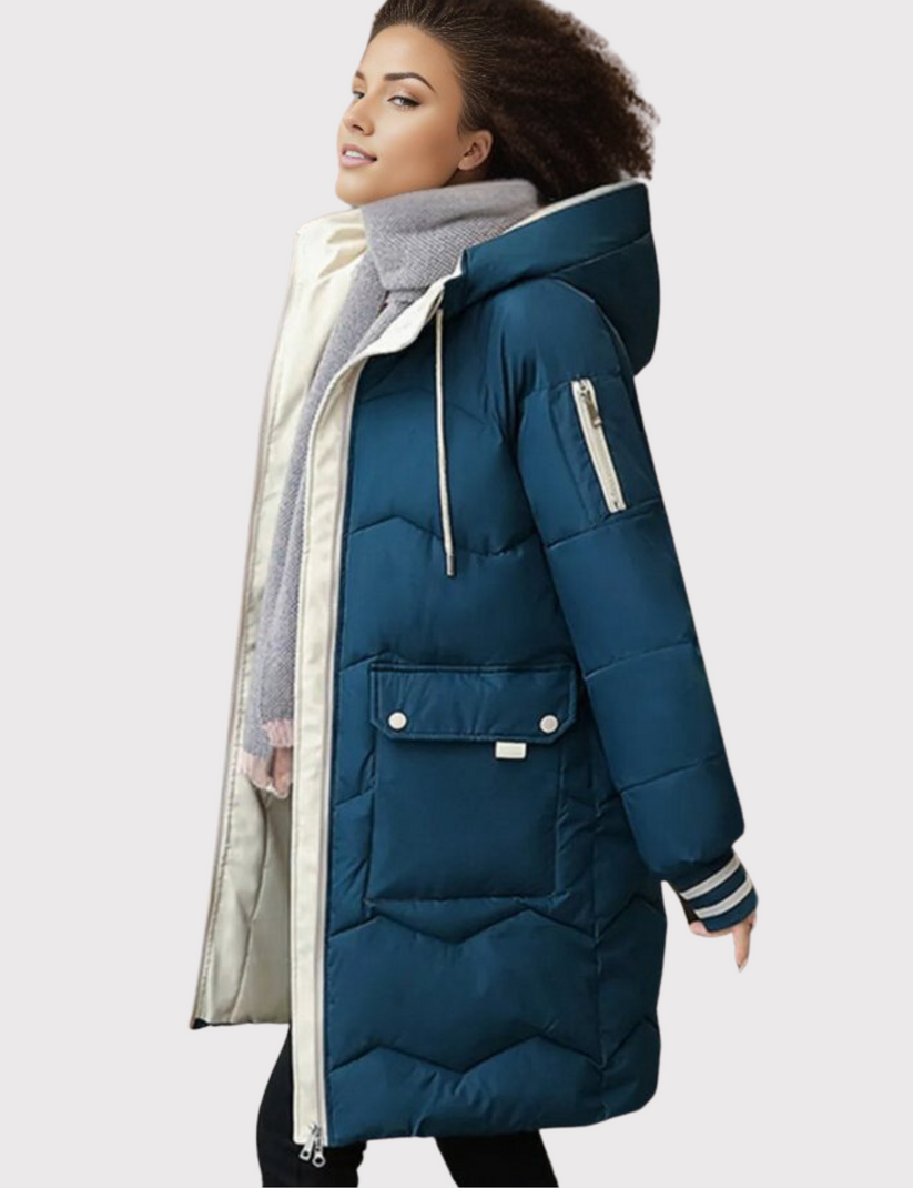 Norvielle Damen Winterparka Gemütlich