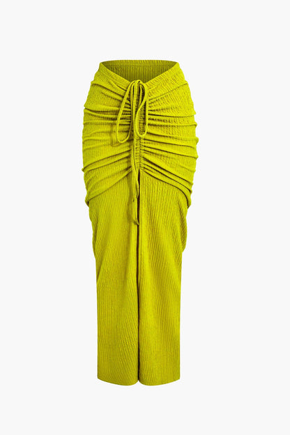 Damen Zweiteiliges Set Raffung