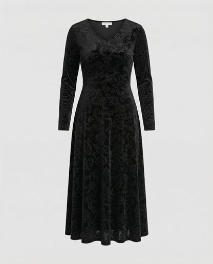 Figurformendes Ausgestelltes Damenkleid