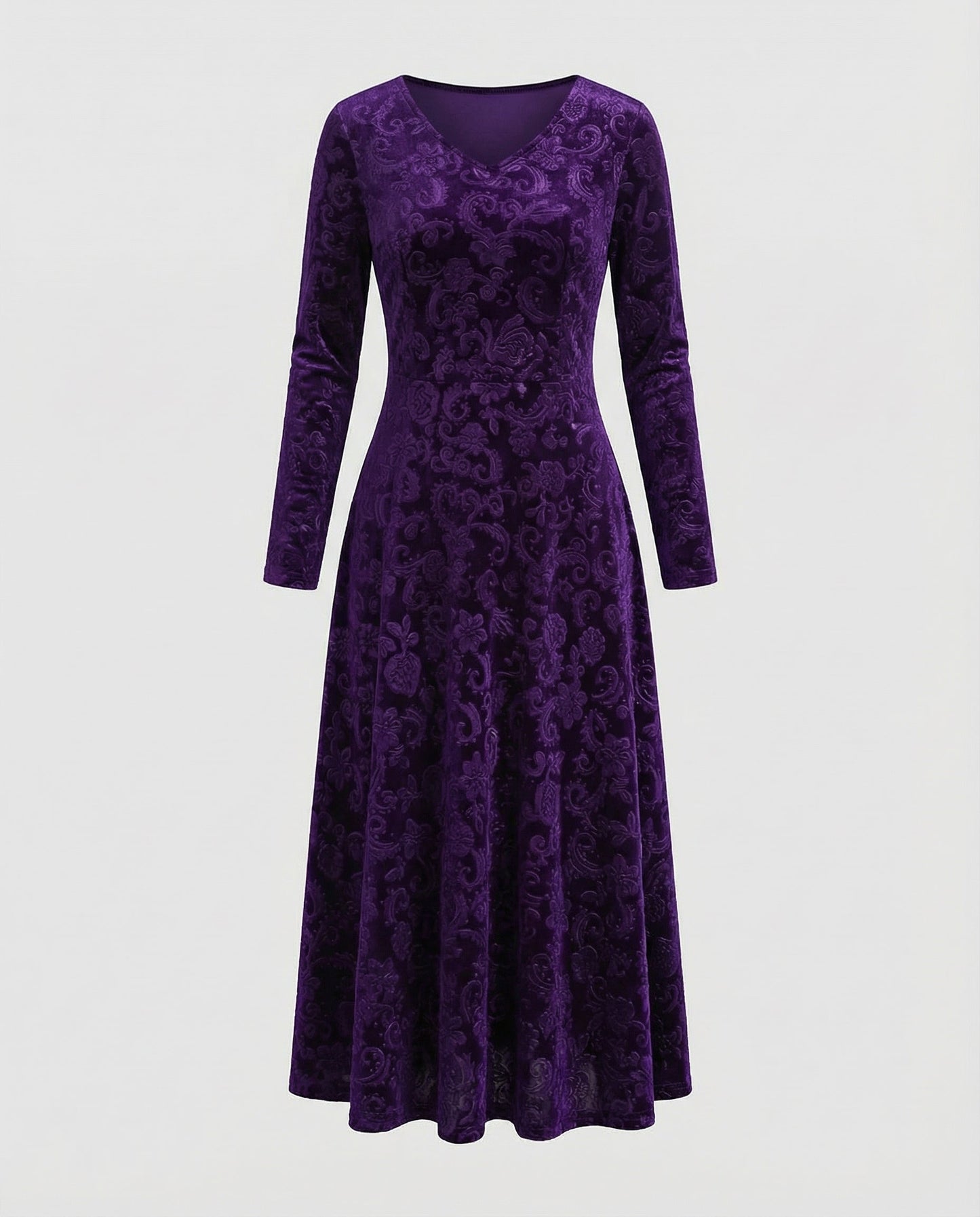 Figurformendes Ausgestelltes Damenkleid