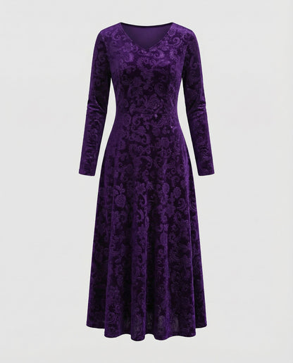Figurformendes Ausgestelltes Damenkleid