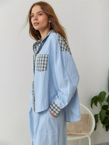 Damen Pyjama-Set Bequem Elegant Nachtbekleidung - Norvielle
