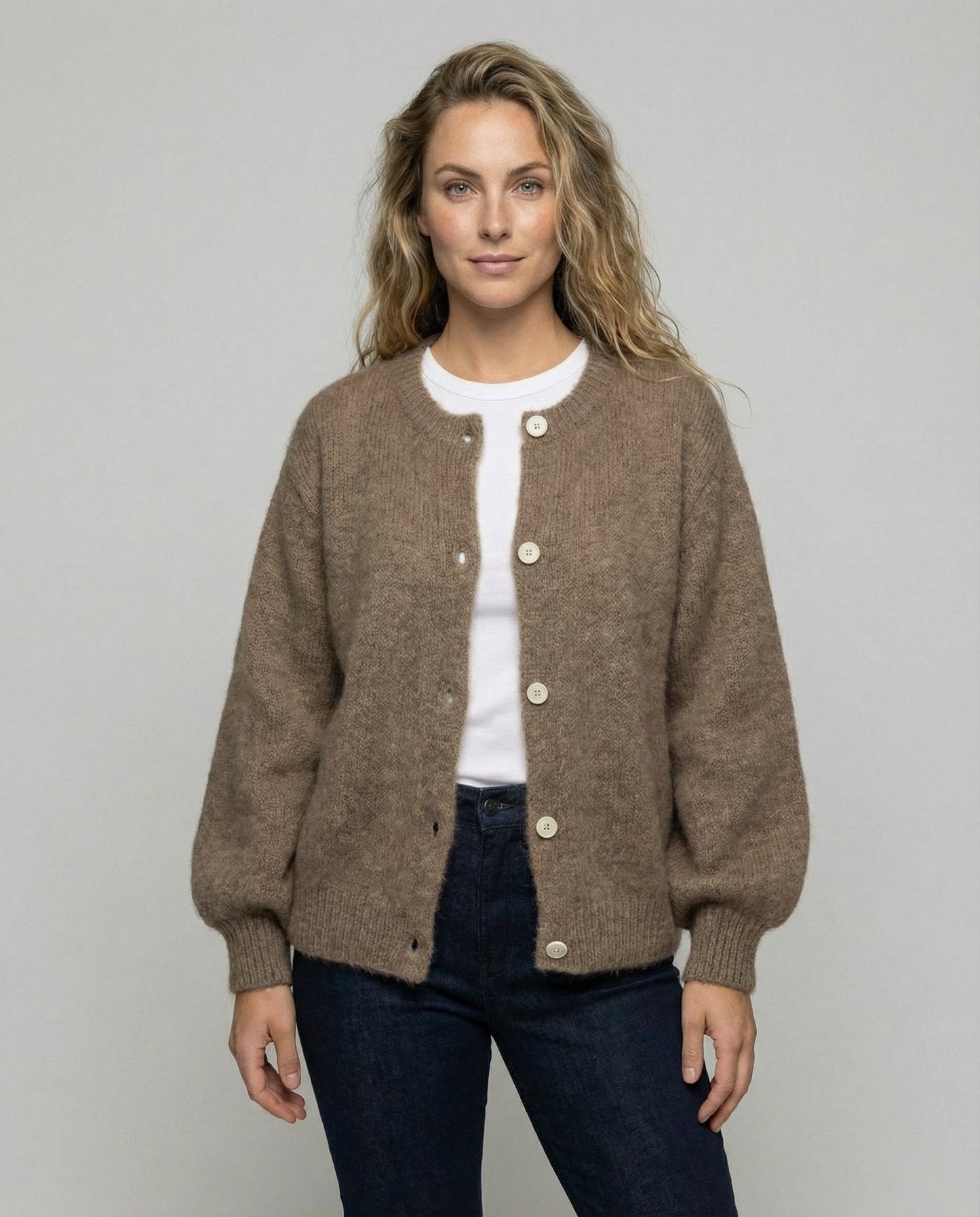 Damen Cashmere Cardigan - Norvielle