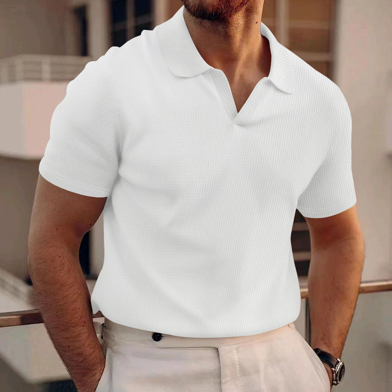 Herren Kurzarm Poloshirt Bequem - Norvielle