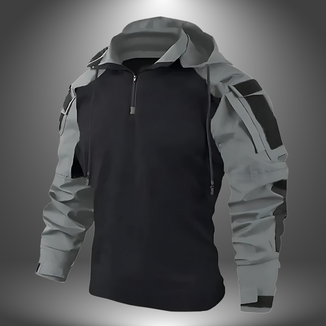 Männer Militärjacke Robust Olivgrün