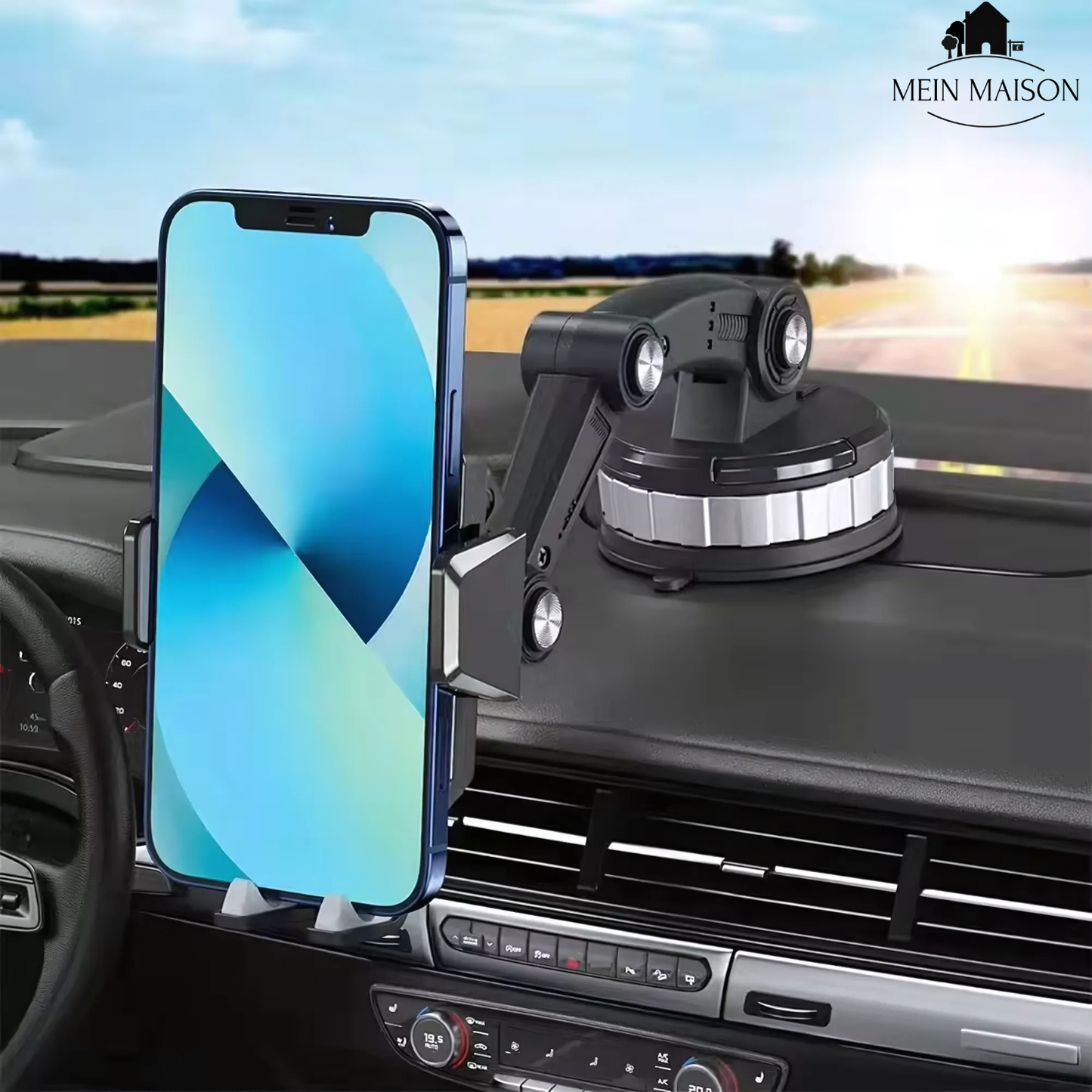 Auto Handyhalterung Saugnapf 360° Drehbar Einhandbedienung