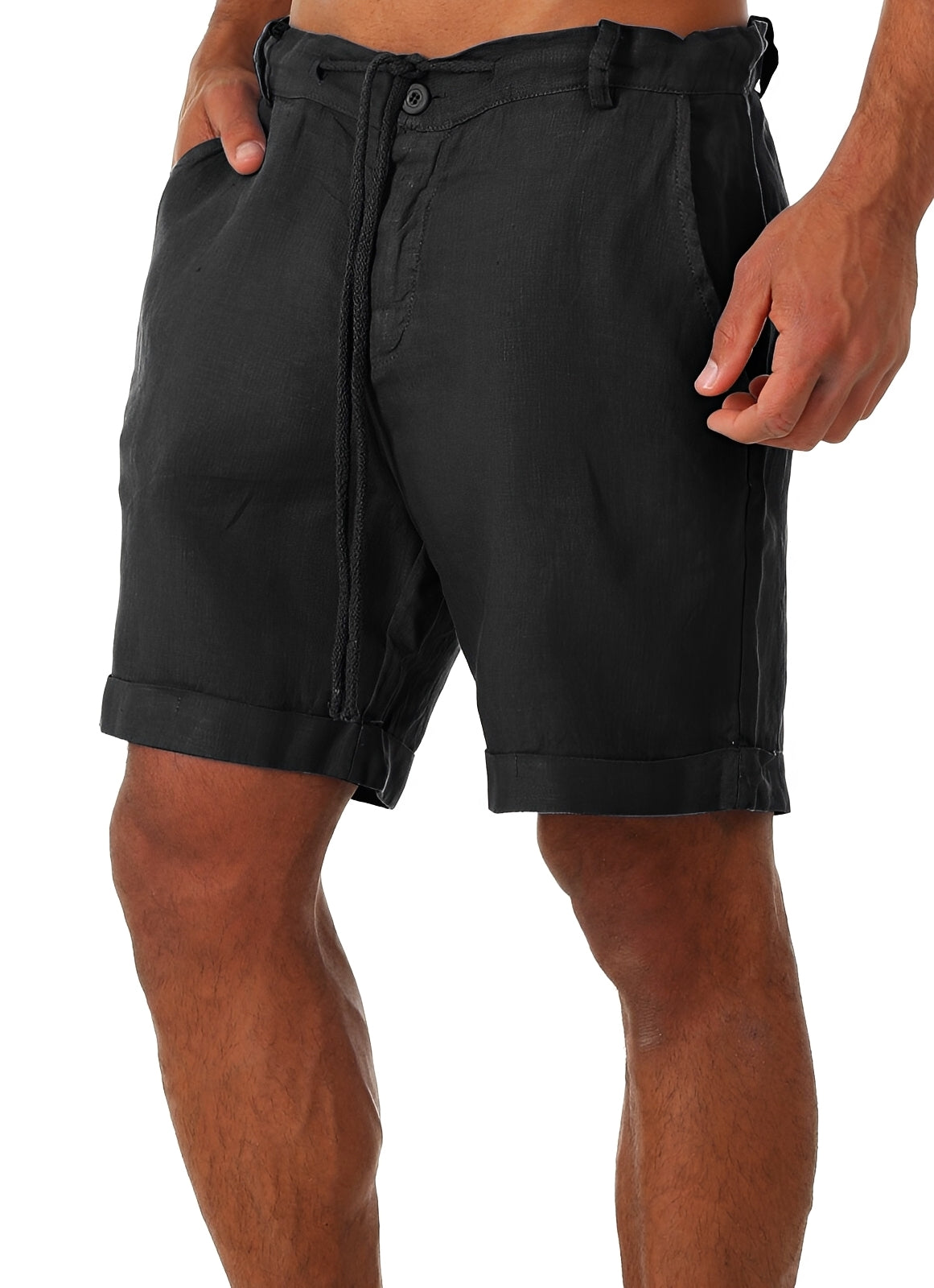 Herren Schnürshorts Lässig Bequem