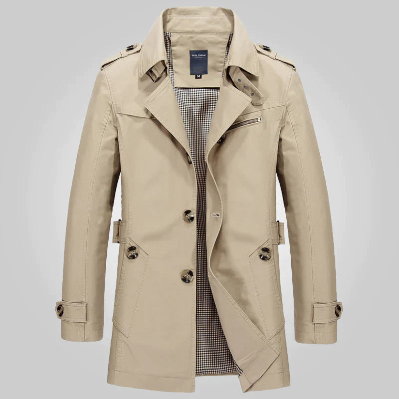 Norvielle Damen Trenchcoat Elegantes Design - Norvielle