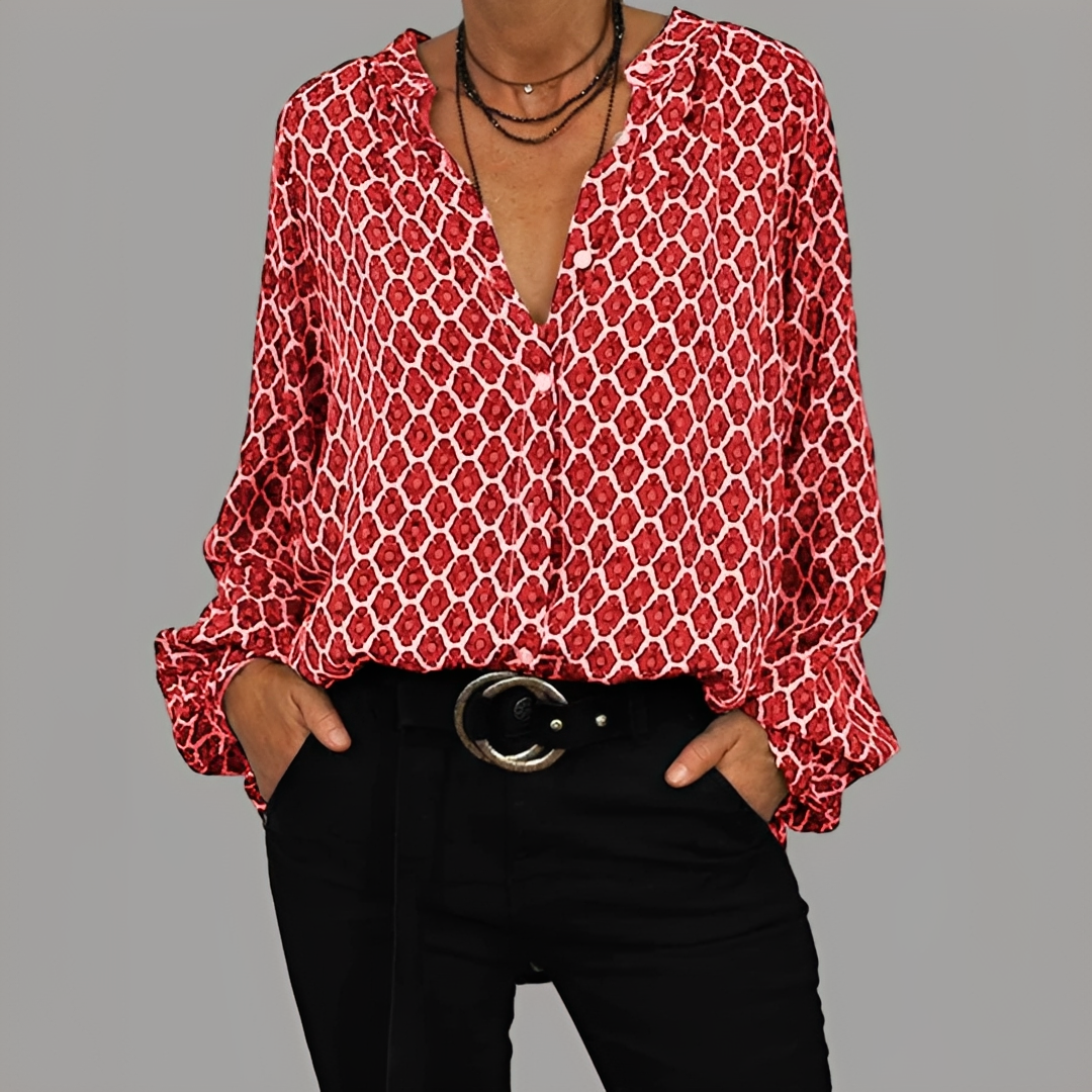 Elsa Damenbluse Elegantes Design