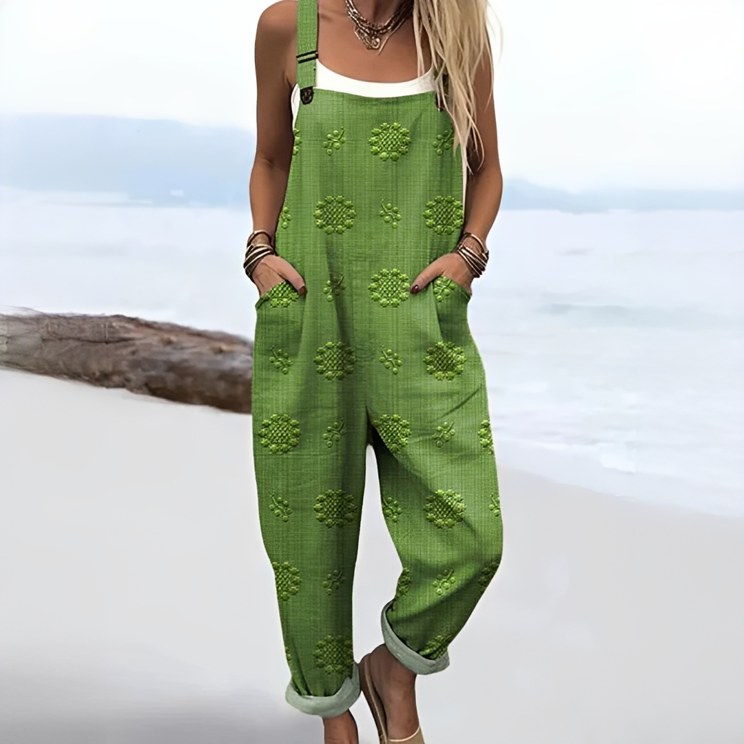 Damen Jumpsuit Leicht Sommerlicher Alltag Overall