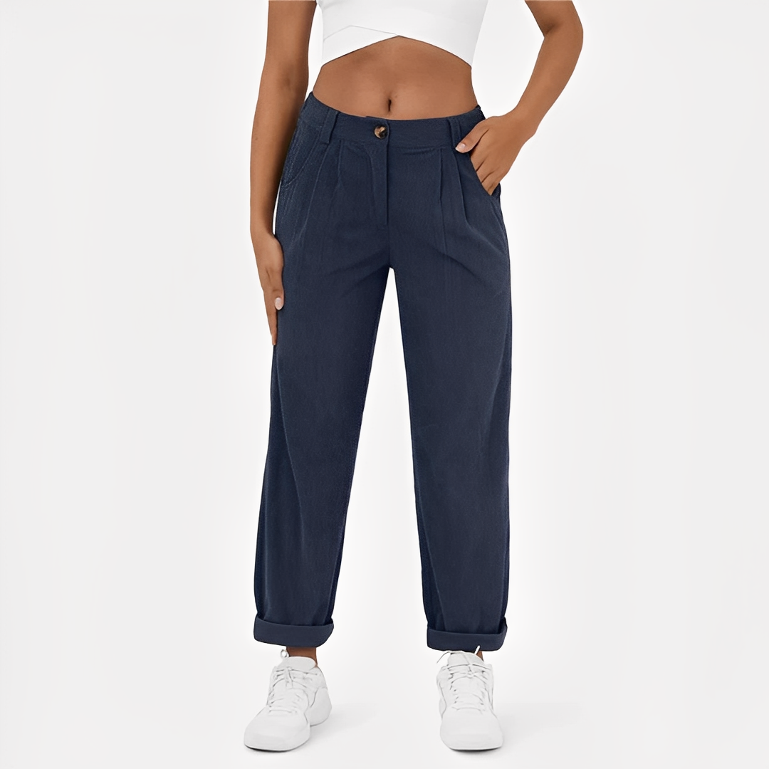 Damen Cordhose Modisch