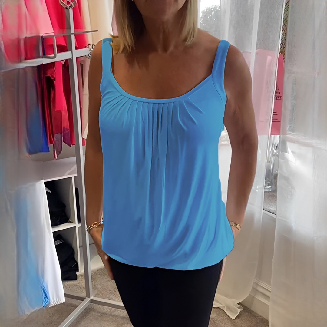 Damen Ärmelloses Shirt Leicht Philipa