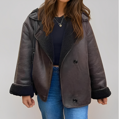Izza Damen Winterjacke Warm Bequem
