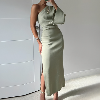 Damen Sommerkleid Komfort Baumwolle Blumenmuster