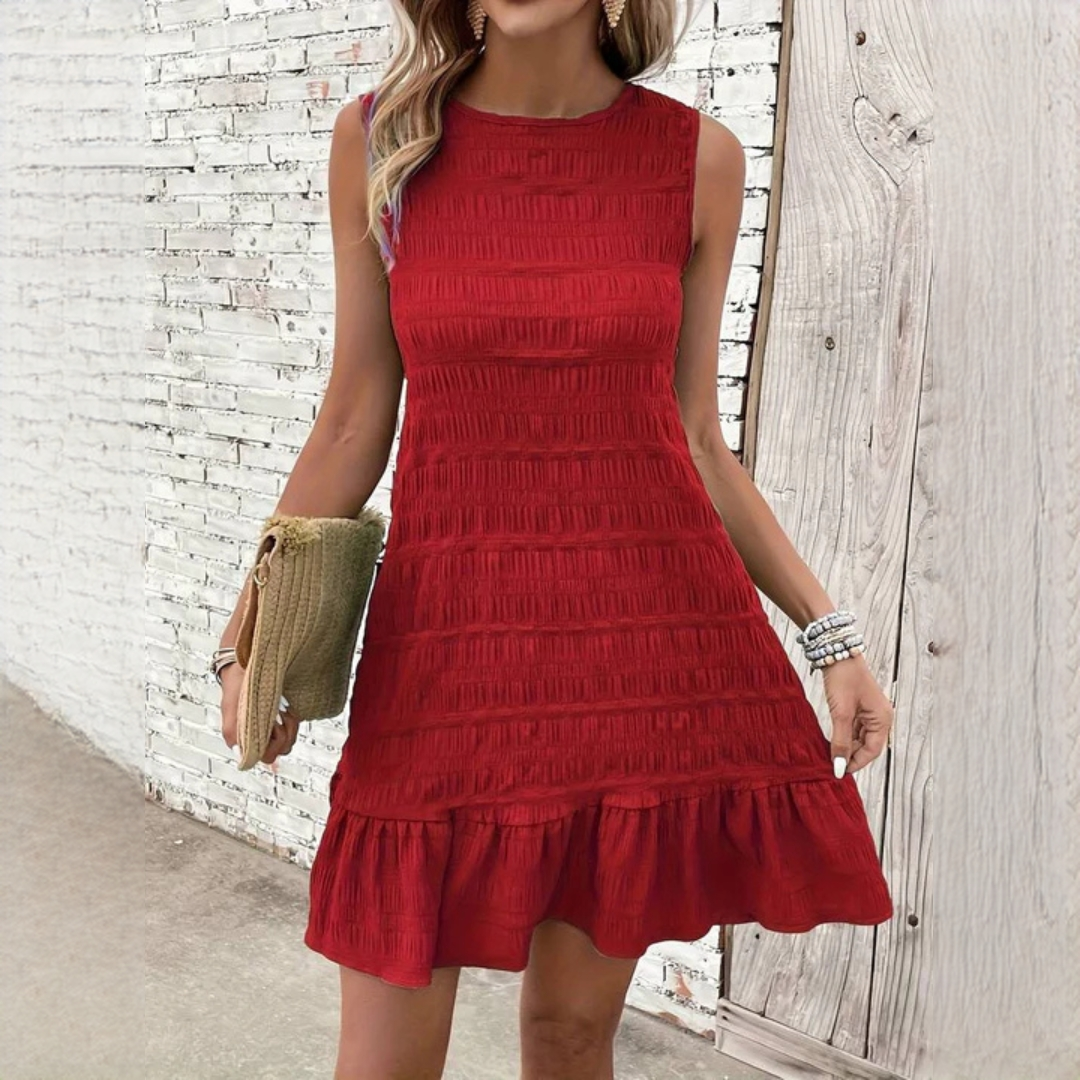 Alizza Damen Sommerkleid Elegant