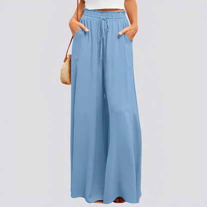 Damenhose Locker Sitzend Weites Bein