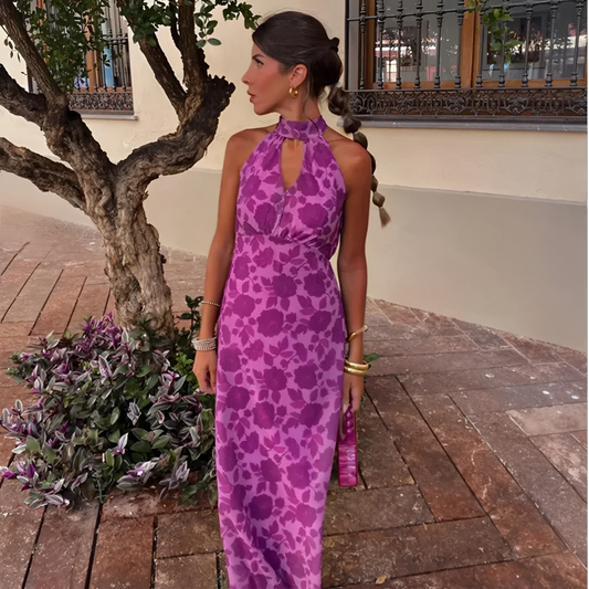 Amerah Damen Sommerkleid Elegant - Norvielle
