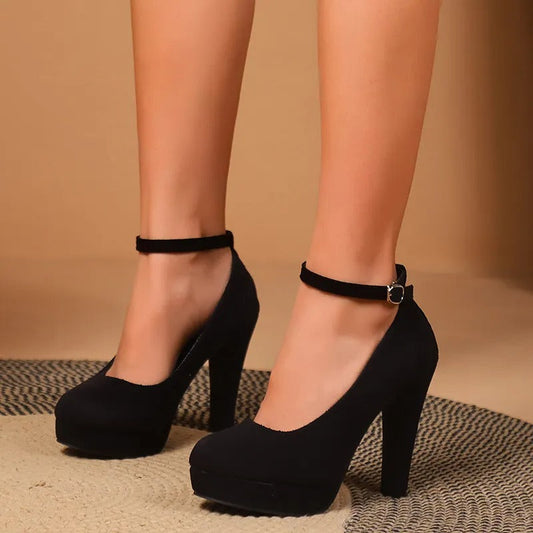Norvielle Damen High Heels Schuhe mit hohen Absätzen - Norvielle