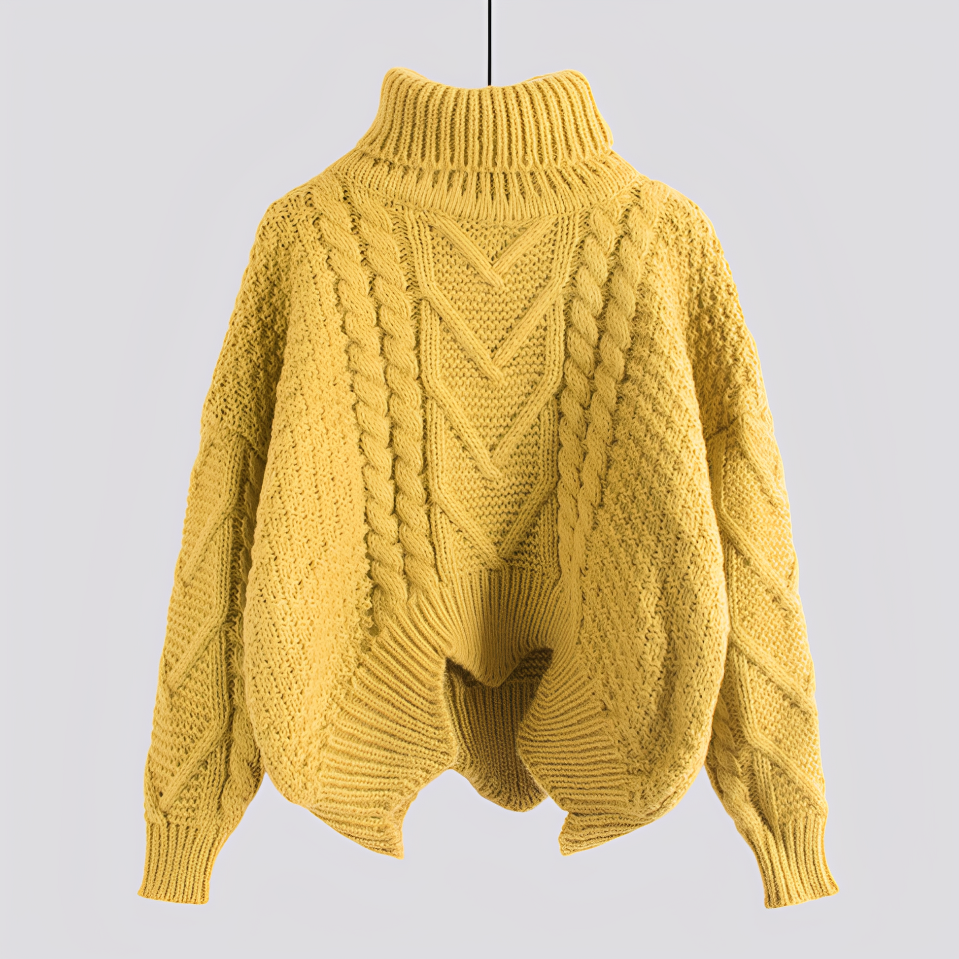 Damen Rollkragenpullover Stilvoll - Norvielle