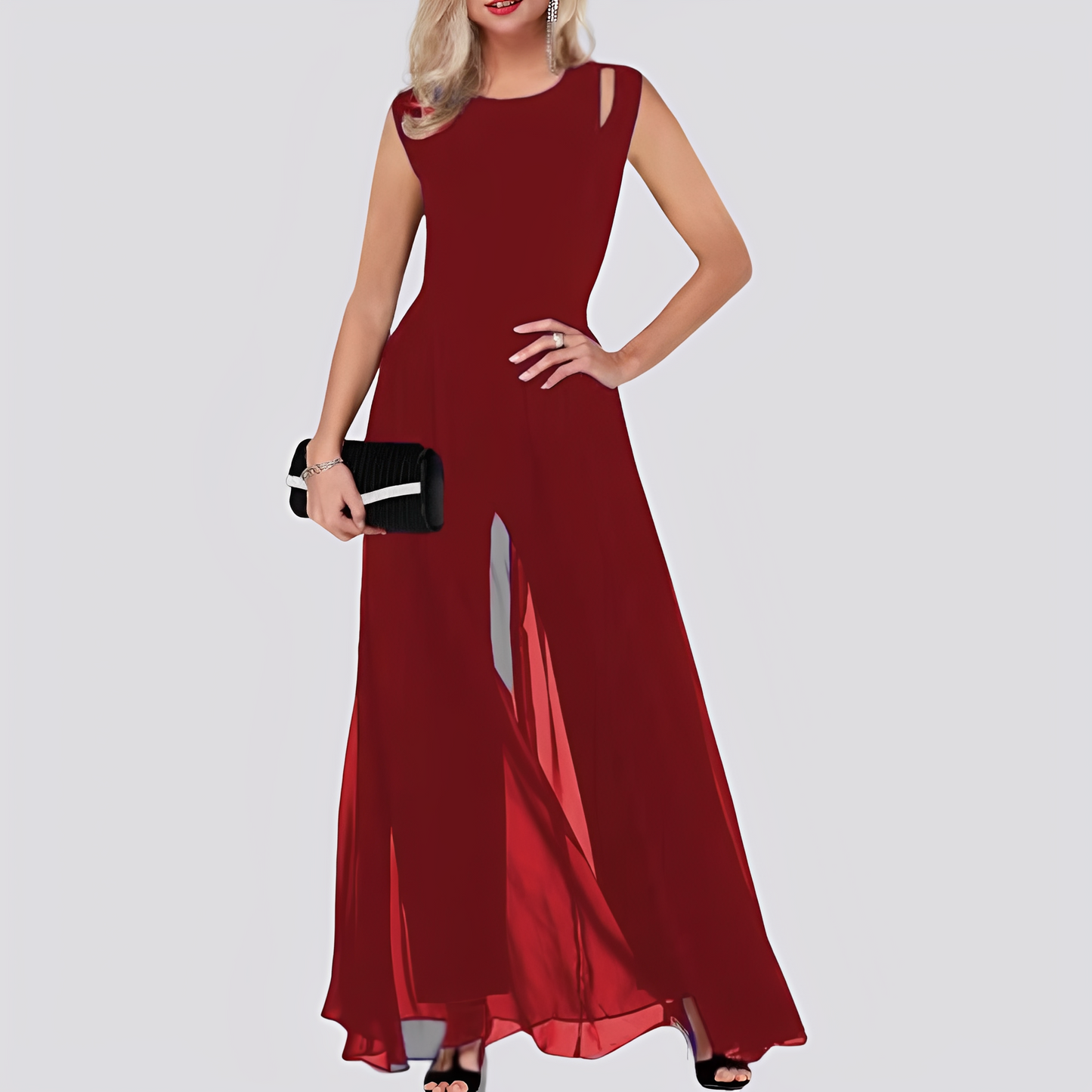 Ärmelloser Damen Jumpsuit