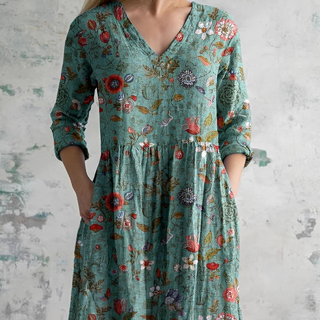 Damen Sommerkleid Elegantes Leichtes Kleid