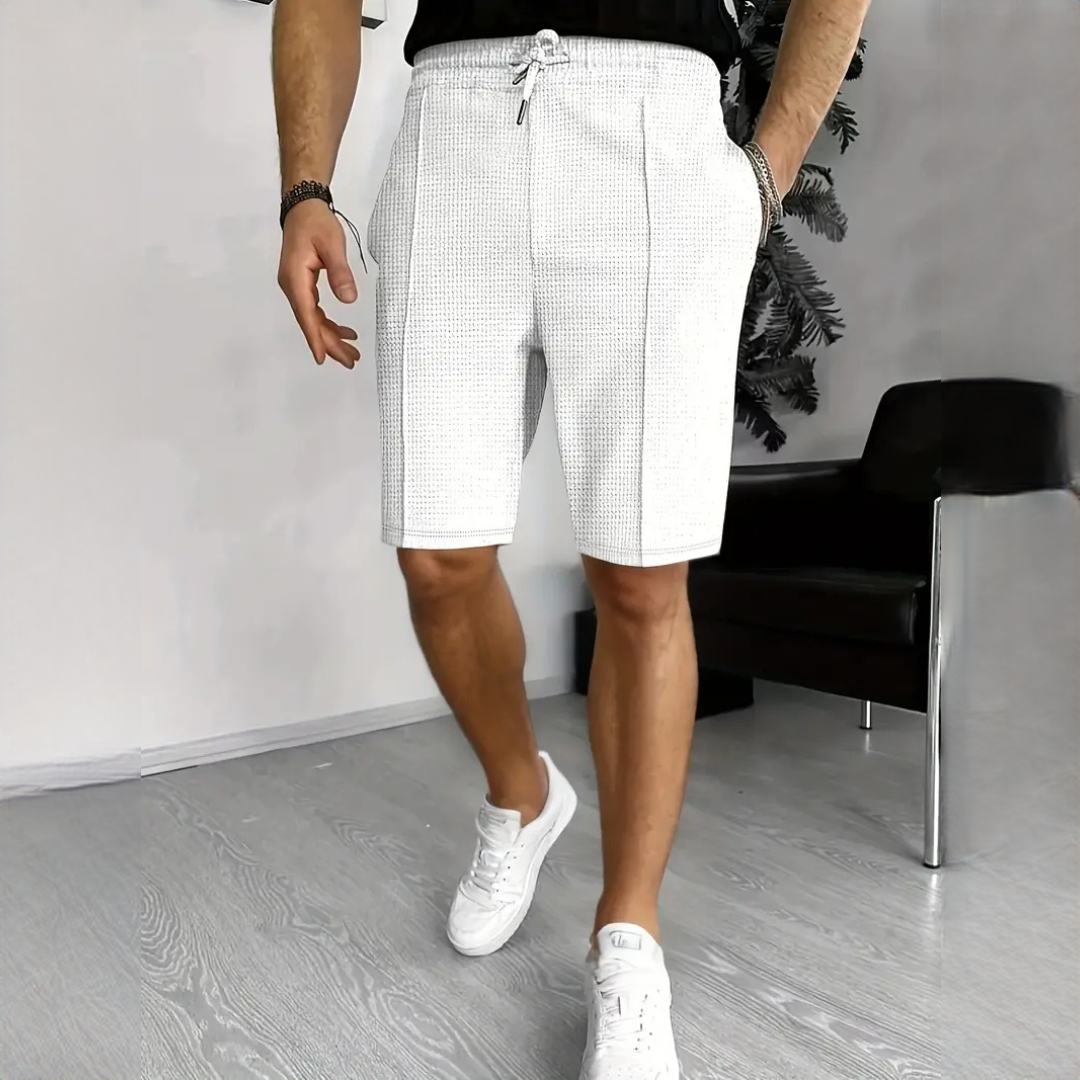 Herren Shorts Modisch Kordelzug Kurz