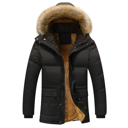 Herrenjacke Abnehmbare Kapuze Zeitgemäß