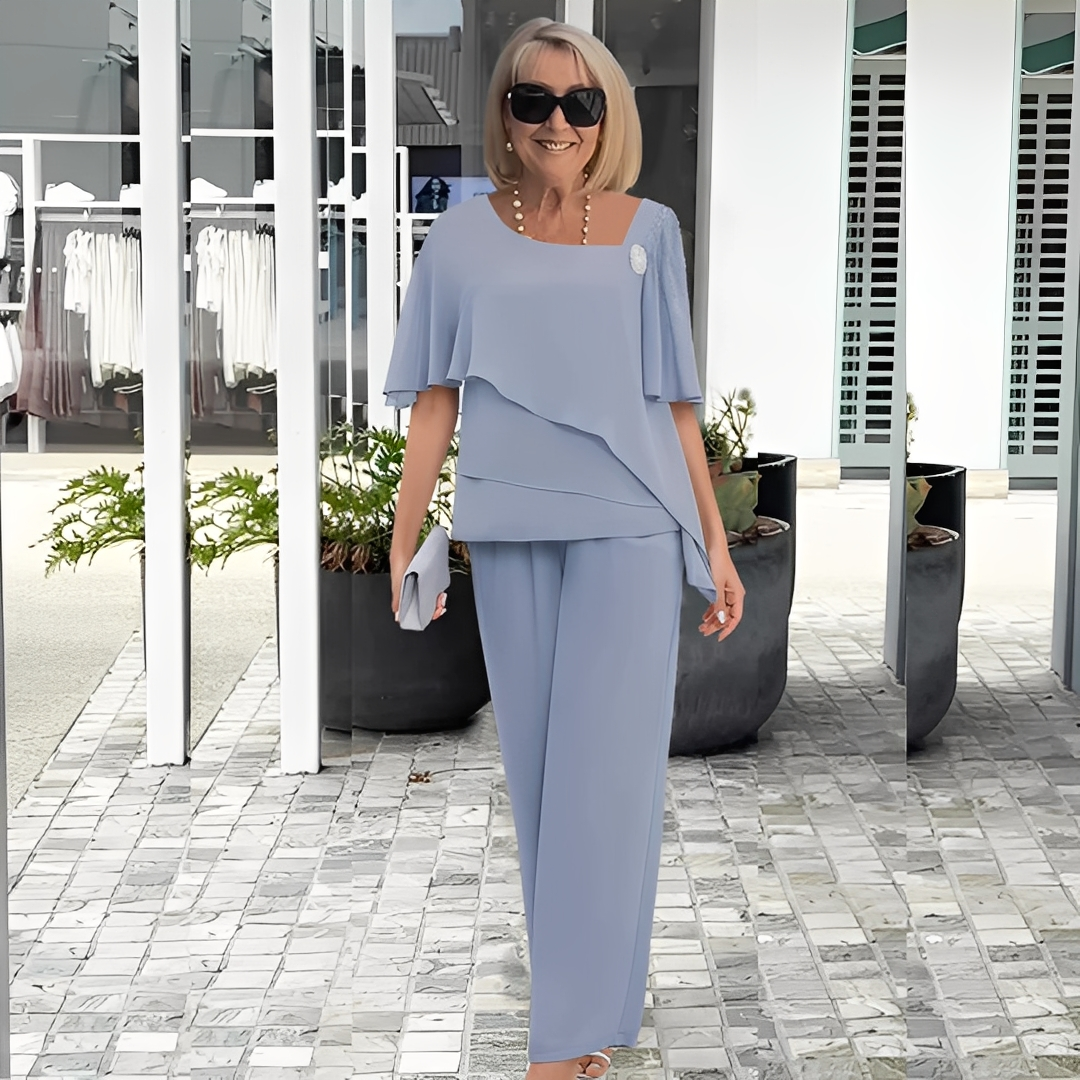 Damen Zweiteiliges Set Charmantes Outfit