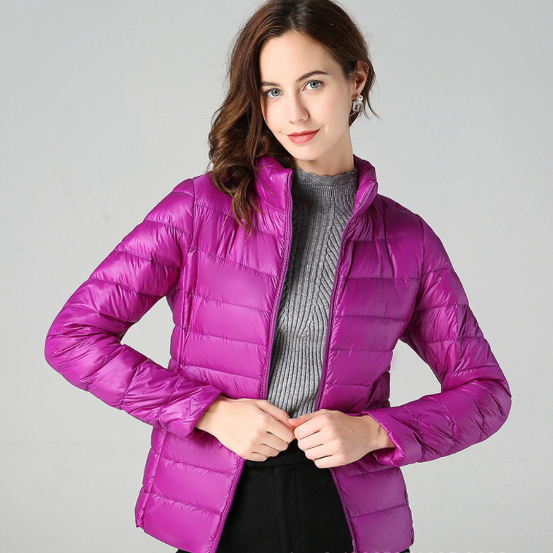 Norvielle Damen Ultraleichte Gefütterte Jacke