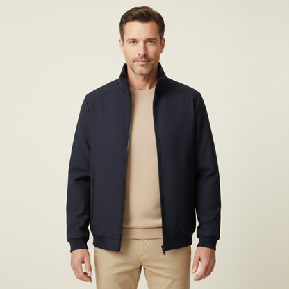 Herren Winterjacke Stehkragen Wärmend