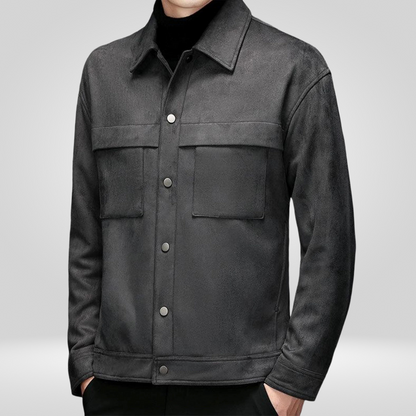 Herren Utilityjacke Funktional Struktur