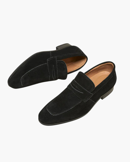 Herren Wildleder Slipper Casual Schuhe