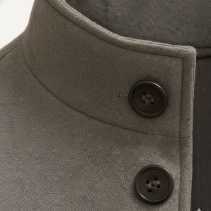 Herren Wollmantel Eleganter Winterovercoat
