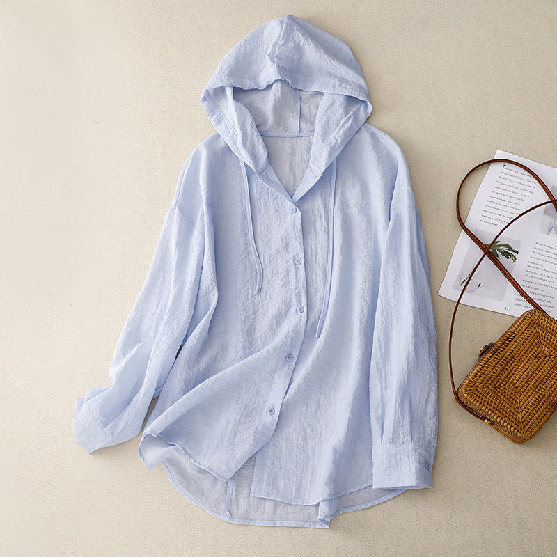 Lillian Damen Hoodie Atmungsaktives Material Beige