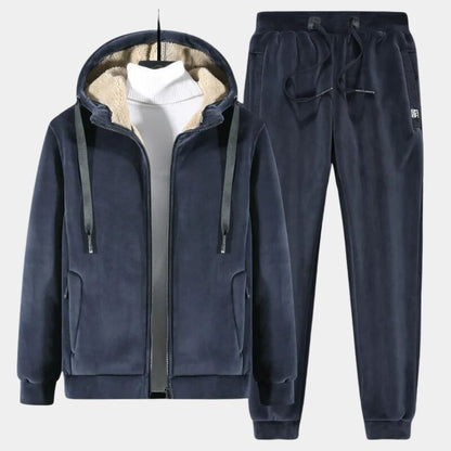 Herren Trainingsanzug Bequem Wendbar Kordelzug