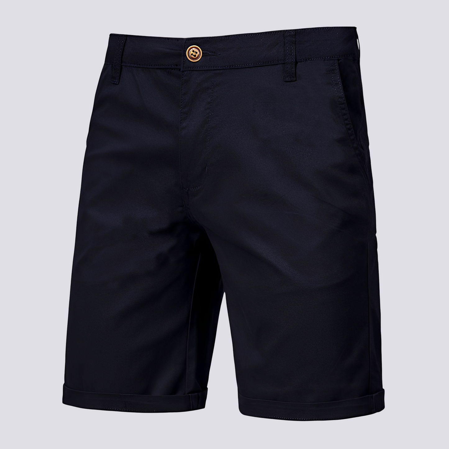Herren Shorts Gerade Geschnitten Leicht Beige