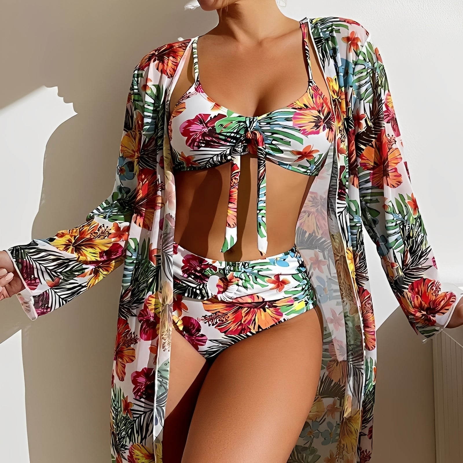 Damen Badeanzug Set Stilvoll - Norvielle
