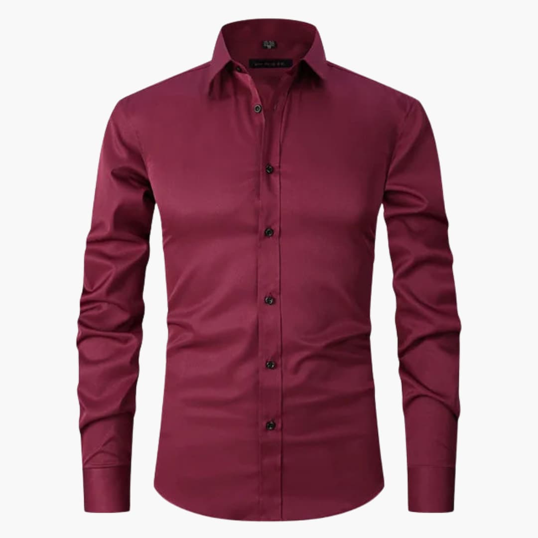 Herren Slim Fit Hemd Modern