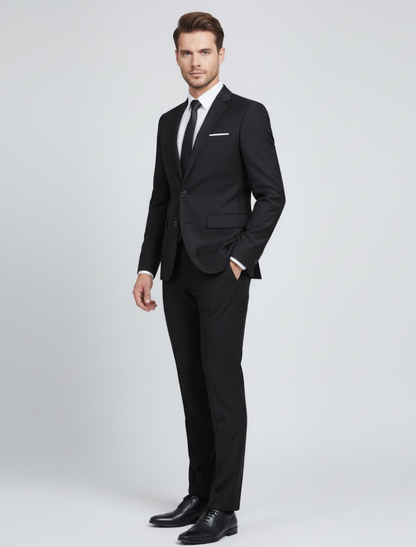 Herren Zweiteiliger Frühlingsanzug Set
