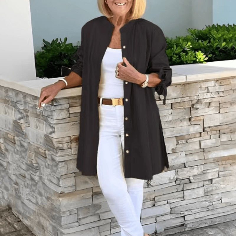 Damen Leichtes Shirt-Jackett