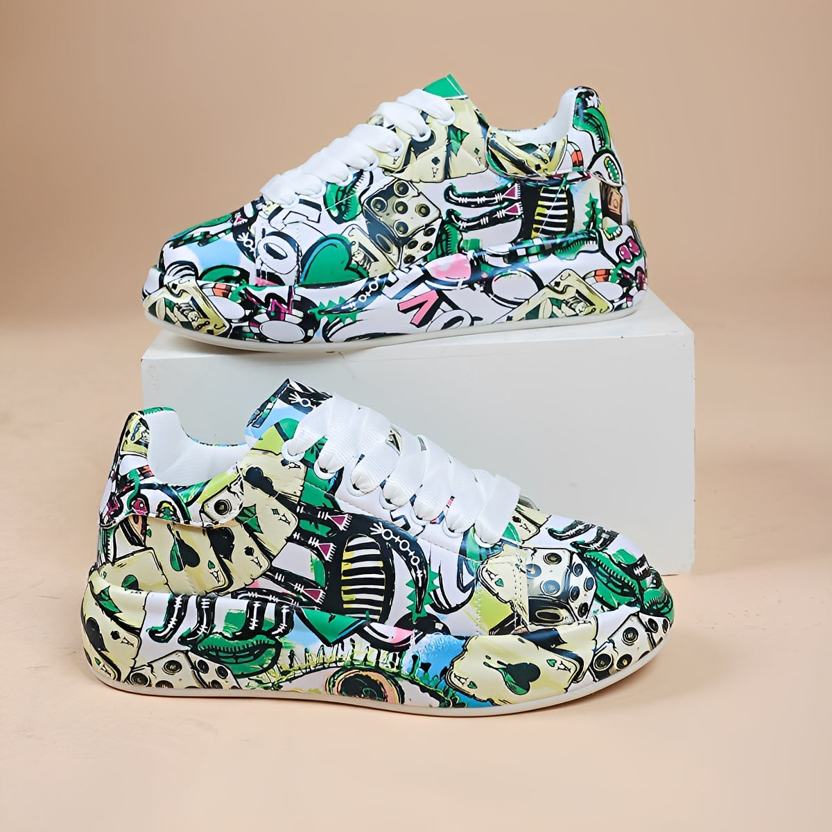 Damen Sneaker Elegante Leder
