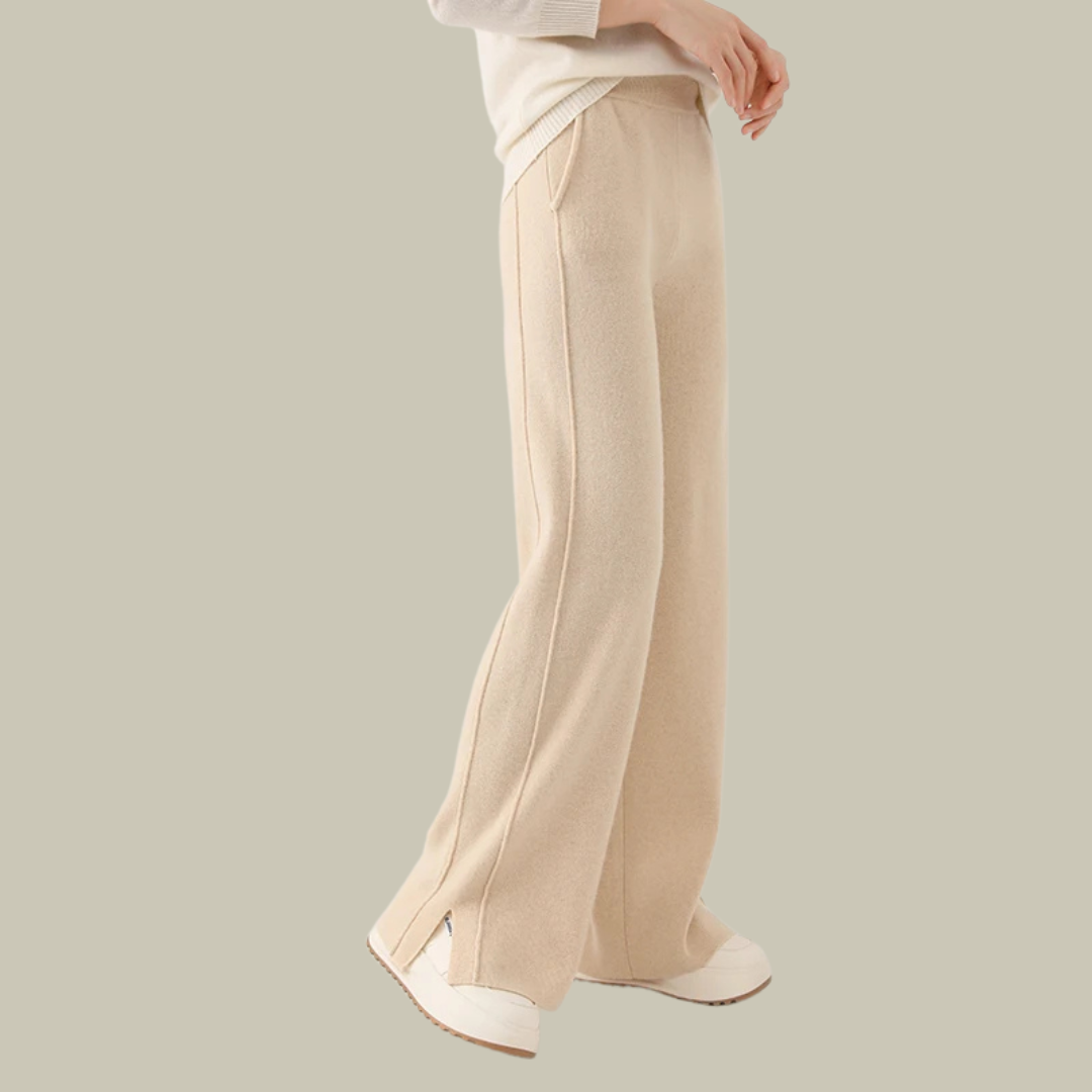 Damen Strickhose Locker Geschnitten
