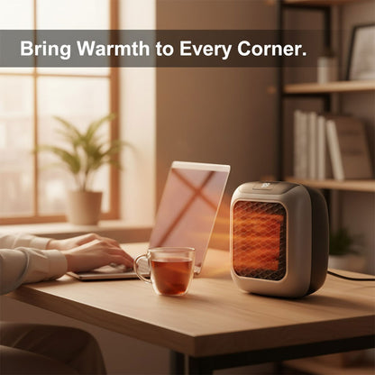 Elektrischer Heizkörper Tragbar Einstellbarer Thermostat Kompakt