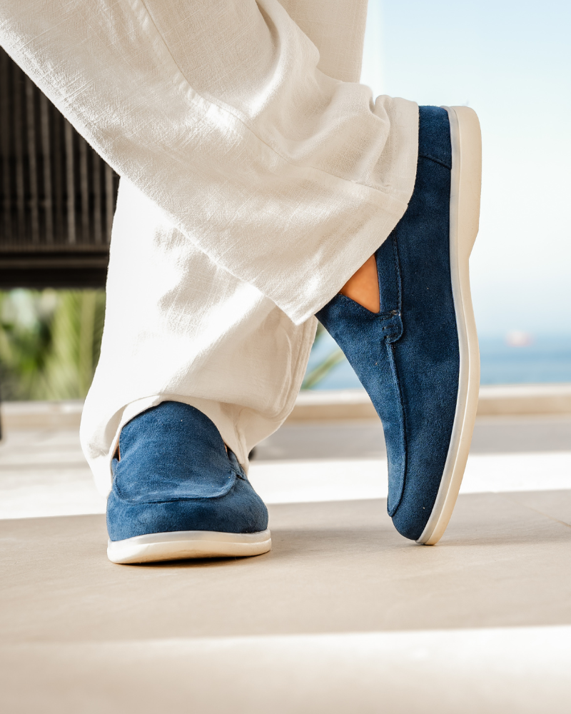 Herren Loafer Wildleder Elegant