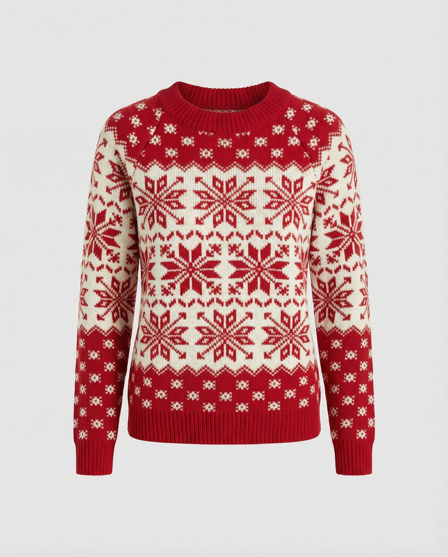 Damen Weihnachtsstrickpullover